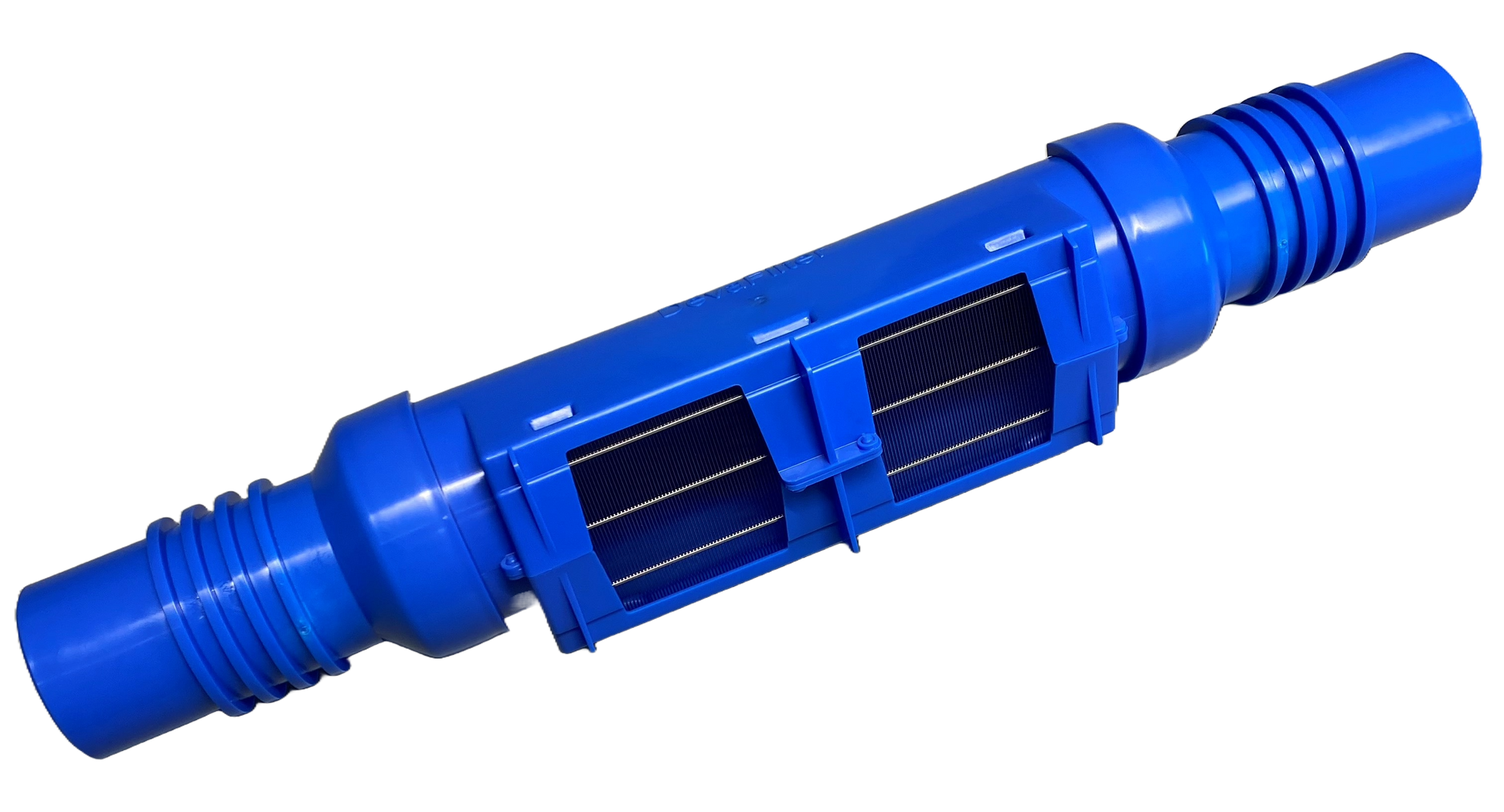 Regenwaterfilter in de regenwaterput of in het verhoog van de regenwaterput